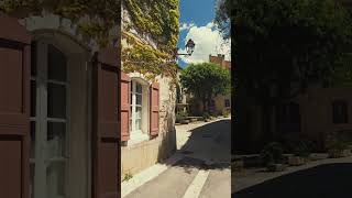 A beautiful village in Provence 🇫🇷 france travel shorts europe [upl. by Lutero]