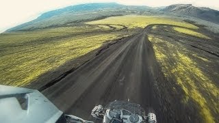 Vatnafjöll Iceland  BMW F650GS Dakar [upl. by Vig]