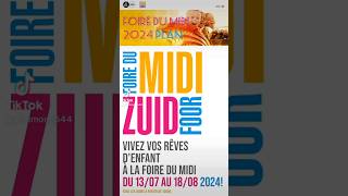 🎡🇧🇪 Foire du Midi 2024 Plan 🇧🇪🎡 [upl. by Kir]