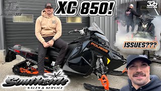 BRAND NEW POLARIS XC 850 137 ENTERS THE CREW FIRST TIME SNOWMOBILE BUYER GETS THE FULL EXPERIENCE [upl. by Rockie]