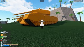 Getting a tank P1000 Ratte in Car Crushers 2 [upl. by Danika]