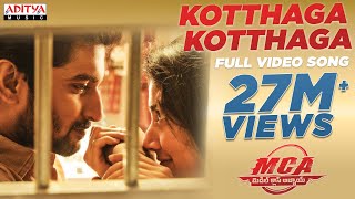 Kotthaga Kotthaga Full Video Song  MCA Full Video Songs  Nani Sai Pallavi  DSP  Sriram Venu [upl. by Atlas]