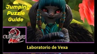 ✔ Guild Wars 2 ✔ Jumping Puzzle  Laboratorio de Vexa  Vexas Lab Colina corazón de fuego [upl. by Marino]