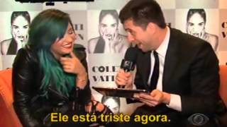 Assista a entrevista do CQC com a Demi Lovato [upl. by Janean]