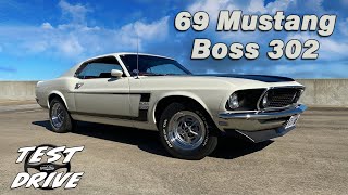 69 Mustang Boss 302 Test Drive [upl. by Leffen]