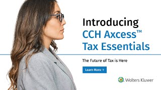 CCH Axcess™ Tax Essentials [upl. by Catriona]