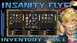 MORE INVENTORY SPACE  Insanity Flyff [upl. by Virgil]