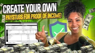 Need Income Verification Create Legit Paystubs in Seconds [upl. by Absalom]