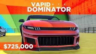 MUSTANGCHARGER COMBO  Vapid Dominator GTX in GTA Online [upl. by Ramilahs]