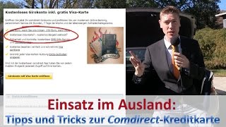 ComdirectKreditkarte im Ausland Tipps und Tricks [upl. by Philipson]