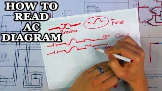 How to Read AC Wiring Diagram [upl. by Aniad]