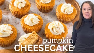 Mini Pumpkin Cheesecakes That Are Sure To Please [upl. by Carn]