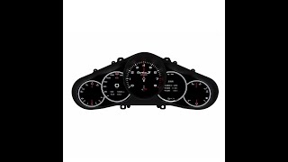 Porsche Panamera Car Digital Cluster LCD Dashboard Speedometer Cockpit Upgrade [upl. by Marashio]