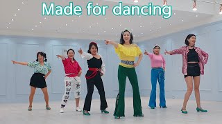 Made for dancing Line dance 메이드 포 댄싱 라인댄스 [upl. by Anehsak]