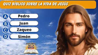 20 PREGUNTAS SOBRE JESÚS  TEST BÍBLICO DE JESÚS [upl. by Nyla]