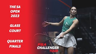 REPLAY  QUARTER FINALS  The SA Open 2023 [upl. by Attehcram]