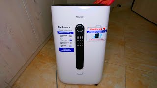 Rohnson R9820 20lt Genius WiFi  Αφυγραντήρας με Ιονιστή 320W 37dB Dehumidifier [upl. by Soule]