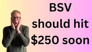 Bitcoin SV BSV is going to 5x in price [upl. by Enenstein]