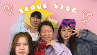 SEOUL VLOG 🍜 surviving in seoul with my family 2  alyssa hu [upl. by Loralyn]