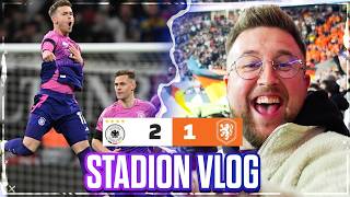 Einfach nur GEIL 😍 Deutschland vs Niederlande Stadionvlog [upl. by Novaat]