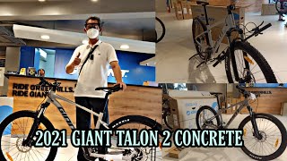 UNBOXING  ASSEMBLE  2021 GIANT TALON 2 275 CONCRETE [upl. by Aridaj]