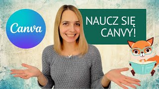 CANVA w 20 minut  dla całkiem początkujących  POKAZUJĘ krok po kroku najfajniejsze funkcje [upl. by Adah]