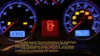 FIAT TIPO 2016 16 How to reset service light indicator [upl. by Adnorrehs]