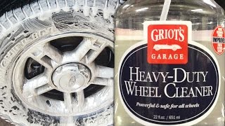 GRIOTS GARAGE HEAVY DUTY WHEEL CLEANER Review How To Use Full Results  Auto Detailing Video [upl. by Thisbe]