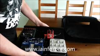 Gator pedal tote case  pedalboard review and unboxing [upl. by Jezabel]