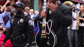 BB Kings funeral procession down Beale St Memphis [upl. by Aicinet]