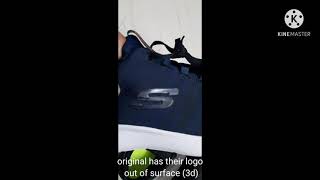 Skechers original vs duplicate shoes How to identify original and duplicate shoes [upl. by Yrrek]