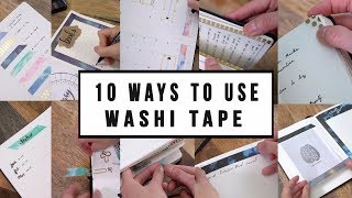 WHAT IS WASHI TAPE  10 TIPS TO USE IT  ANN LE [upl. by Anecuza58]