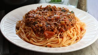 Quick amp Easy Spaghetti Bolognese [upl. by Dunning]