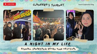 Clameera’s Journey Retro Street Food Samariang  Eco Mall 2024 [upl. by Denie]