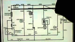 Partes del Refrigerador o Nevera quotDiagrama Eléctricoquot [upl. by Ahsika433]