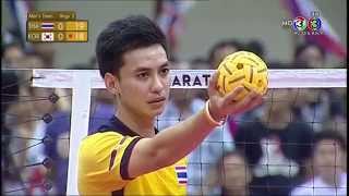 THAKOR 30th Kings Cup Sepaktakraw Mens Team B Set1 [upl. by Butte843]