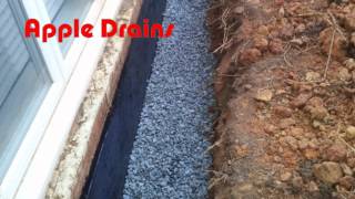 How To  Basement Waterproofing  DIY  Exterior Wall  Foundation Waterproofing  Seal Wall [upl. by Natek]