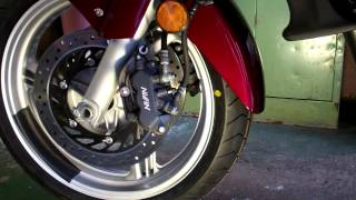 NT700V Front Wheel Replace [upl. by Dyanne522]