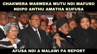 CHAKWERA WASWEKA MUTU NDI MAFUSO NDIPO ANTHU AMATHA KUFUSA [upl. by Christoforo461]