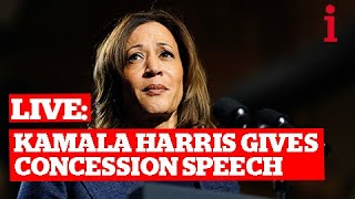 In full Kamala Harris Gives Concession Speech After Losing Presidential Election To Donald Trump [upl. by Surad]