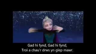 Welsh Angel  Let it Go in Welsh with lyrics [upl. by Nylde664]