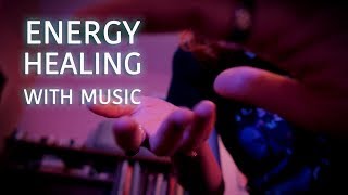 Aura Energy Cleanse with Music ASMR Reiki Earth Energy No Talking No Tapping [upl. by Bez584]