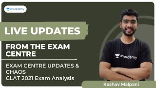 Keshav Malpani  Live CLAT 2021 Exam Analysis from Centre  CLAT 2021 Jodhpur Exam Centre Updates [upl. by Berthoud]