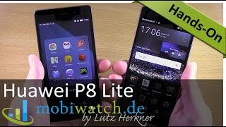 Huawei P8 Lite Das abgespeckte P8 im HandsonTest – deutsch [upl. by Araes241]