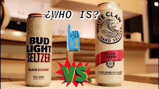 Bud Light VS White Claw Black Cherry Review Landslide Victory [upl. by Gleeson252]