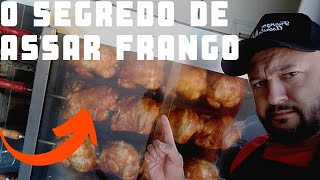 Como assar frango na máquina renda extra frango negócio [upl. by Stedt]