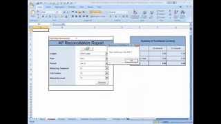 The Payables Reconciliation Demonstration Spreadsheet [upl. by Philis115]