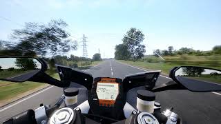 KTM 1190 RC8 R 2014 TOP SPEED  RIDE 4 [upl. by Zoubek]