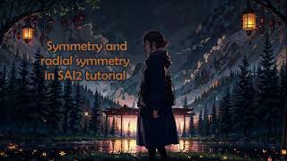 SYMMETRY AND RADIAL SYMMETRY IN SAI2 TUTORIAL  СИММЕТРИЯ В SAI 2 [upl. by Eelitan865]