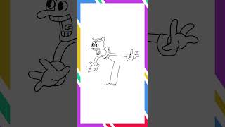 Drawing Beppi the Clown  The Cuphead Cartoon [upl. by Ellehcam]